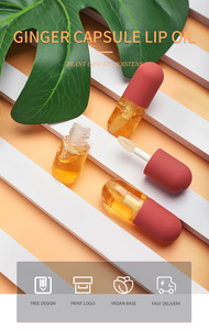 Aceite Labial en Mini Cápsulas con Etiqueta Privada Personalizada MLM, con Infusión de Jengibre, Hidratante y Voluminizador, Tratamiento Labial, OEM ODM, Aceite Labial Cosmético al por Mayor - Product Image 6