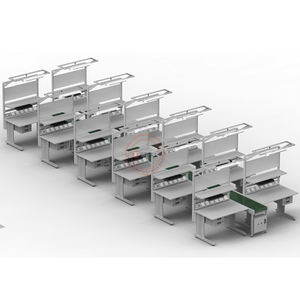 Rak Konveyor <span class=keywords><strong>Belt</strong></span> Jalur Perakitan Lampu LED Produksi Terbaik - Product Image 6