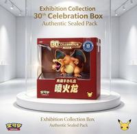 Figurines en papier Spitfire Dragon cracheur de feu, édition originale et authentique du 30e anniversaire de PTCG, collection chinoise