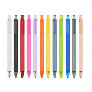 Bolígrafo de Gel de Plástico con Clip, Ligero y Colorido, para Promoción, Tinta Negra de 0.5 mm - Product Image 1