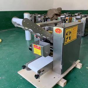 Automatic Easy-to-Operate Siomai <b>Dumpling</b> Wrapper Skin Making <b>Machine</b> Grain Product Category - Product Image 2