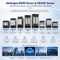 Routeur central d'entreprise NetEngine 8000 M1A M1C M6 M8 M14 NE40E-X4A X8A F1A, routeur IP MPLS SRv6 WAN pour opérateurs