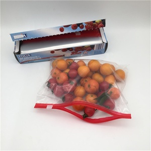 Custom Printed Food <b>Storage</b> Slider Zip Bags Pe Slider Zip Lock <b>Plastic</b> Bag - Product Image 2