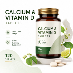Complément alimentaire Calcium Vitamine D3 pour adultes, améliore la densité osseuse - Product Image 4