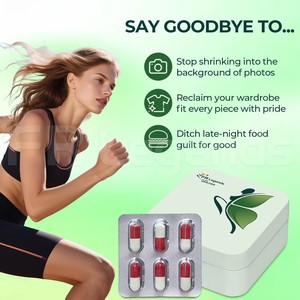 Capsules Minceur Naturelles <span class=keywords><strong>Efficaces</strong></span> Coupe-Faim : Complément pour le Contrôle du Poids et Brûle-Graisse pour un Ventre Plat - Product Image 4