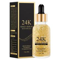 Sérum Visage Raffermissant Anti-Rides Hydratant Éclaircissant à l'Or 24K et Vitamine E 30ml