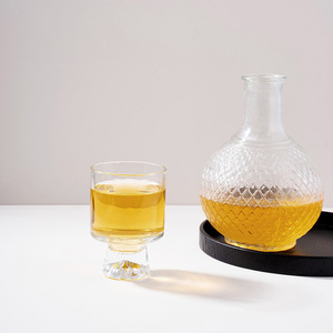 Personalized Custom Whiskey <strong>Glasses</strong> Tasting Liquor Clear Round Empty Wine Cup with Boxes Packaging - Product Image 6