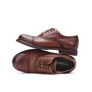 Chaussures en cuir formelles britanniques pour hommes avec cuir incrusté, très adaptées au travail et à la nouvelle vie - Product Image 5