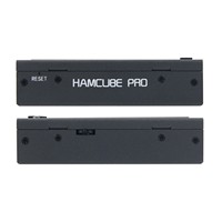 HAMCUBE PRO Entraîneur portable HAM CW, Entraîneur de code Morse, Décodage CN/EN avec base magnétique, Clavier télégraphique double pavillon