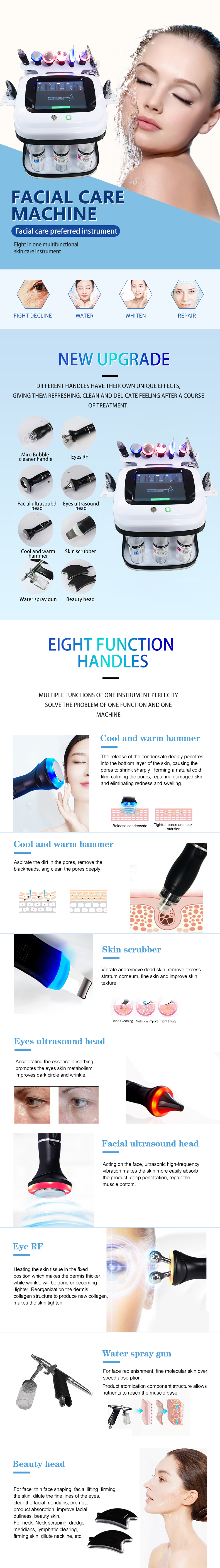 8IM 1 Face Washer Machine - 10 IN 1 Facial Care Powerhouse