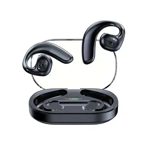 Hot sales Y3 earphone with air transmission and digital display featuring ear mounted Bluetooth earphone