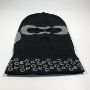 قناع تزلج 3 ثقوب بتصميم مخصص من الجاكار بتصميم مخصص للشتاء من OEM الأعلى مبيعًا على الموضة - Product Image 5