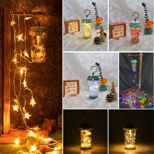 LED Cup Christmas Lights 10 Beads Battery Powered Round Shape For Holiday Decorations - Product Image 3