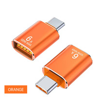 Adaptateur OTG USB 3.0 Type-C USB-A 6A à courant élevé, convertisseur de carte mémoire et clé USB pour ordinateur portable et surveillance industrielle