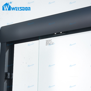 <span class=keywords><strong>Puerta</strong></span> de <span class=keywords><strong>Ducha</strong></span> Weisdon de Bajo Precio <span class=keywords><strong>con</strong></span> Vidrio Templado, Marco de Aluminio y Doble Hoja Deslizante en Negro Mate para Baño - Product Image 6