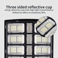 Lampadaire Solaire Extérieur Tout-en-Un 800W 1000W 2000W 5000W avec Détecteur de Mouvement