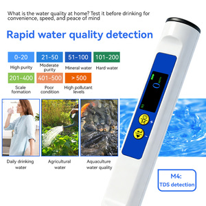 Stylo testeur d'eau d'aquarium 5 en 1 TDS, thermomètre numérique, hygromètre, minuteur de cuisine, détecteur d'agents fluorescents alimentaires - Product Image 3