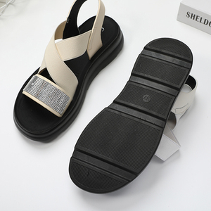 <span class=keywords><strong>Sandali</strong></span> incrociati con piattaforma di moda moderna per ragazze e donne - Product Image 3