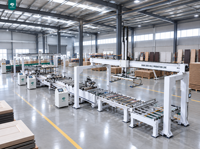 Ligne de production automatique de trous de serrures CNC pour portes, machine de fraisage de trous de charnières pour portes en bois, machine de traitement de quincaillerie de portes en bois CNC