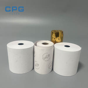 Rollo de Papel Térmico Premium al por Mayor de 57x38mm, Libre de BPA, 65gsm, para Terminal POS, Imagen Nítida, Papel para Recibos de Cajero Automático/POS - Product Image 1