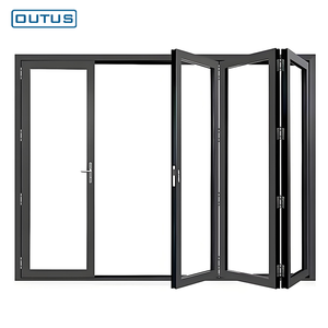 Porta in Vetro Doppio con Isolamento Termico e Acustico Personalizzata OUTUS, in Lega di Alluminio Resistente - Product Image 4