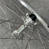 RUJIXU MTB 32H AM высокопрочные серебряные Дисковые Тормозные колеса из алюминиевого сплава для горных велосипедов