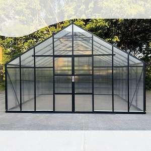 Invernadero Hidropónico Portátil <span class=keywords><strong>de</strong></span> 6x6 <span class=keywords><strong>Pies</strong></span> con Marco <span class=keywords><strong>de</strong></span> Aluminio Ecológico, Diseño Moderno, Fácil <span class=keywords><strong>de</strong></span> Montar, para Jardín o Patio Trasero - Product Image 4