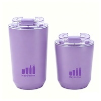 Tasse à café portable personnalisable avec couvercles, 280 ml, 380 ml, en acier inoxydable 18/8, réutilisable, pour voyage, style arabe, 12 oz, Mug DDP
