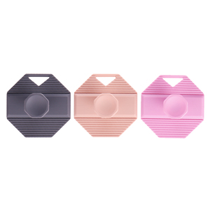 Octagonal Acne Blackheads Pore Cleanser Soft Silicone <b>Face</b> <b>Scrubbers</b> Facial Cleansing Pads Brush - Product Image 2