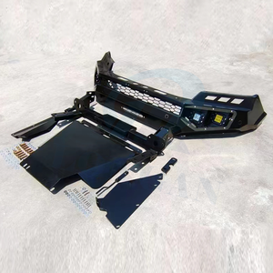 รถบรรทุกปรับแต่งได้4X4เหล็กกันชนหลังชุดอุปกรณ์เสริม Bull Bar สำหรับ<span class=keywords><strong>2022</strong></span> NAVARA NP300พร้อมไฟ - Product Image 2