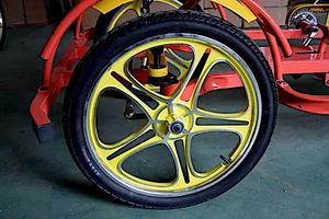 ยางลมขนาด 20x2.125 นิ้ว <span class=keywords><strong>ราคา</strong></span>โรงงาน บนกระทะล้ออะลูมิเนียม สำหรับรถเข็นดอกไม้/รถเข็นชมวิว/รถจักรยานขายไอศกรีม - Product Image 6