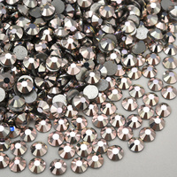 BOBOHOO Glas Strass Bulk Light Serie Lose Strass Nail Art Flatback Hari rosa Strass für Mesh Mieder Applique