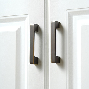 Solid Brass Cabinet Handles Nordic <strong>Gold</strong> <strong>Drawer</strong> <strong>Pulls</strong> for Hotel Dresser Wardrobe Kitchen Luxury Finish - Product Image 5