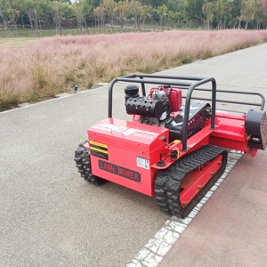Nuovo Tosaerba Cingolato da Giardino e Agricolo Completamente Automatico con Telecomando e Funzione Trinciaerba - Product Image 4