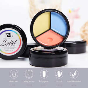 Fournisseur professionnel de Gel pour Ongles BOZLIN 3 en 1 15ml Haute Pigment <span class=keywords><strong>Semi</strong></span> <span class=keywords><strong>Permanent</strong></span> Crème Solide Pudding Gel Polish - Product Image 2