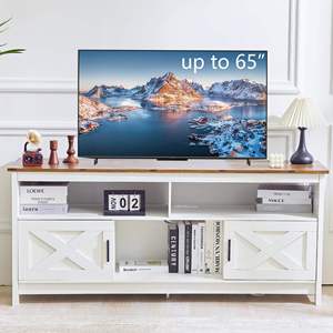 2025 penjualan terbaru pabrik penjualan langsung High-End Modern ruang tamu kayu ramah lingkungan dipasang di dinding mewah kabinet TV cocok 65in + - Product Image 5