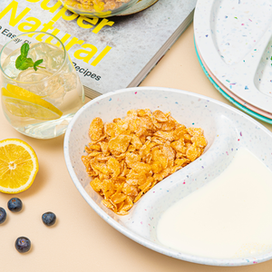 Service de vaisselle Offre Spéciale durable Assiettes à dîner classiques blanches Ensemble de salle à manger en mélamine - Product Image 6