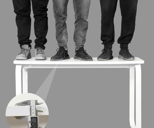 Escritorio de Oficina Moderno y Simple para Dos Personas, Mesa Larga Combinada para Reuniones de Oficina, Capacitación del Personal - Product Image 3