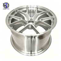 Jantes forgées sur mesure 18 19 20 21 22 16-26 pouces 4x100 5x100/108/112/114.3/115/120/127/130 à déport profond concave en alliage chromé pour voiture
