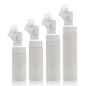 खाली प्लास्टिक फोम पंप बोतल 30ml 50ml 60ml 100ml 150ml 200ml स्पष्ट सफेद पालतू फोम पंप बोतल