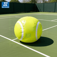 Balle de tennis gonflable géante, modèle gonflable pour événements sportifs, modèle publicitaire gonflable