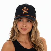 Casquette de golf 5 panneaux personnalisée OEM ODM avec broderie, en nylon imperméable à séchage rapide, pour l'extérieur, style baseball, avec fermeture snapback