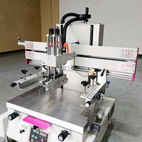 Nueva Máquina de Serigrafía Plana Semiautomática de Alto Volumen Meichao 4060 con Función de Succión, Impresora de Tubos/Tarjetas de Alta Velocidad