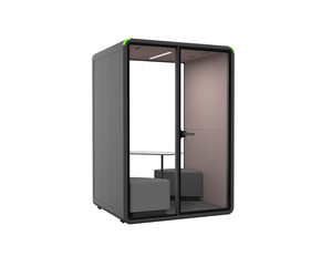 Cabine de bureau insonorisée pour 2 personnes, double cabine acoustique pour réunions, cabine de conversation privée, cabine de silence pour bureau - Product Image 3