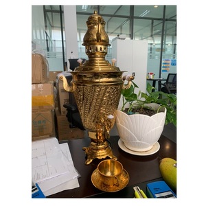 Samovar de Latón de Alta Calidad para Hotel, Juego de Jarras y Teteras, Atractivo a Precio Económico - Product Image 1