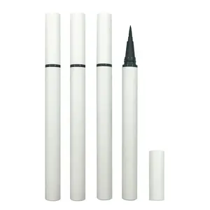 2024 New White Eyeliner Pen Waterproof With Own Logo Glue Pen Magic Eyeliner Pen