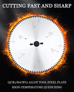 <span class=keywords><strong>Lame</strong></span> <span class=keywords><strong>en</strong></span> nitrure 60T soudée au laser industrielle DIY 230x2.4x1.6mm <span class=keywords><strong>pour</strong></span> le <span class=keywords><strong>bois</strong></span> de charpente, la <span class=keywords><strong>terrasse</strong></span> et la construction générale, OEM portable - Product Image 5