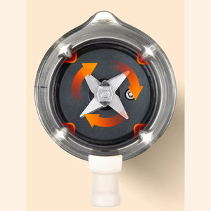 Appareils électroménagers - Blender de cuisine 1000W à faible bruit, pour légumes, fruits, aliments, lait de soja, cuisson, blender haute vitesse avec fonction de chauffage - Product Image 6