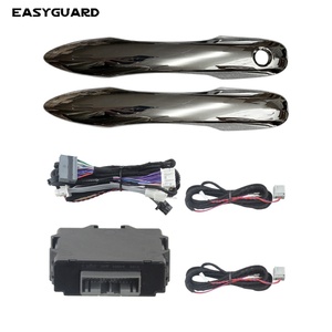 EASYGUARD - Manijas Cromadas para Puerta con Acceso Táctil y Sistema de Entrada sin Llave, Compatible con Toyota Camry con Botón de Encendido OEM - Product Image 1