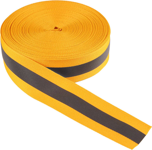 Cinta Reflectante Tejida Personalizada de Alta Visibilidad YS con Logotipo, Material de Poliéster para Cinta Reflectante Cosida para Ropa, Multicolor - Product Image 2